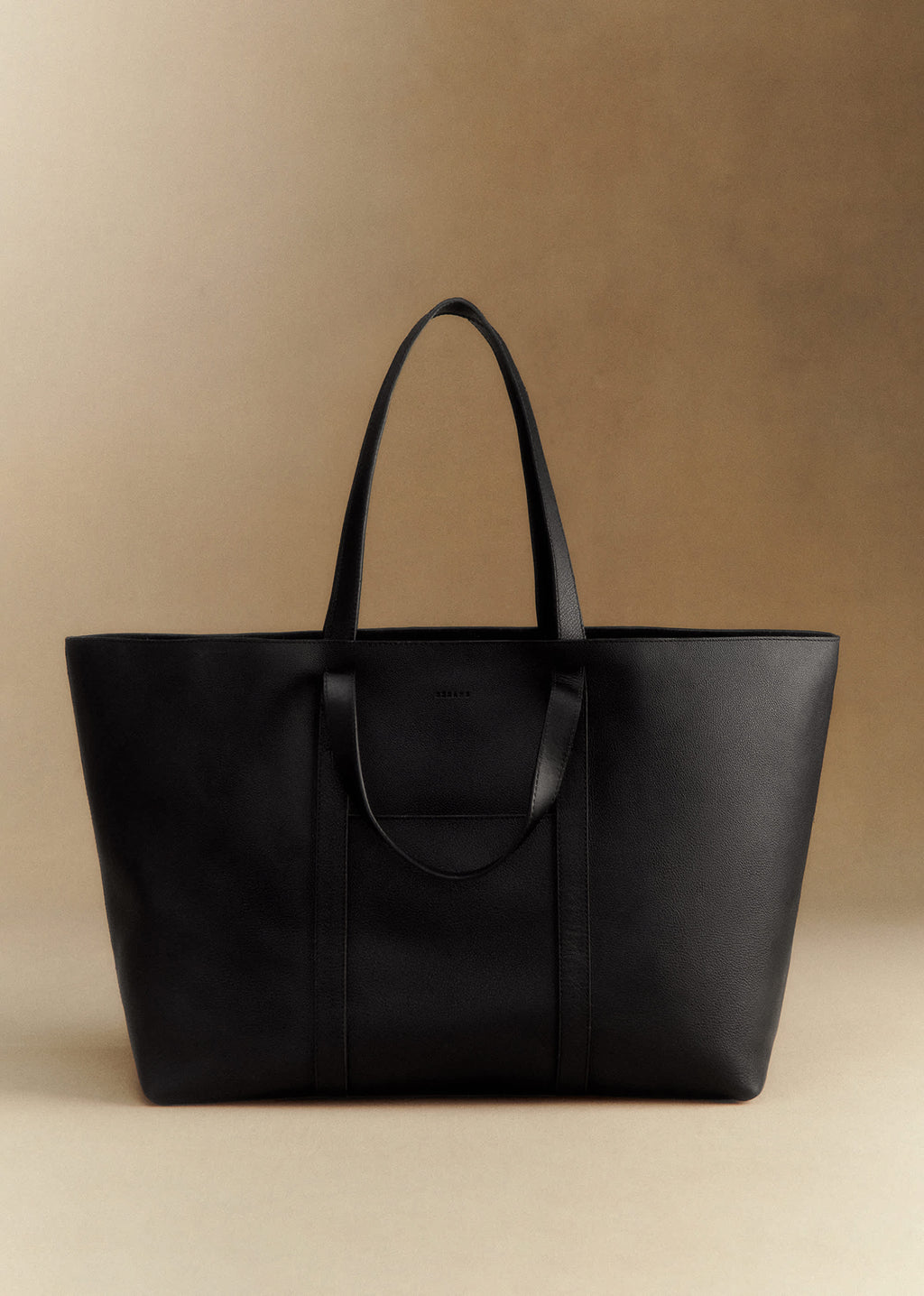 Cabas Maxi Gabin - Noir Grainé