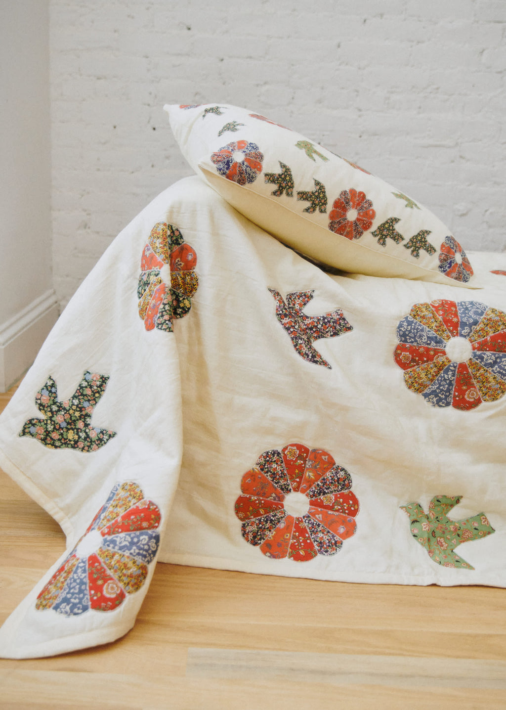 Courtepointe - Sézane x Sea New York - Patchwork Woodstock