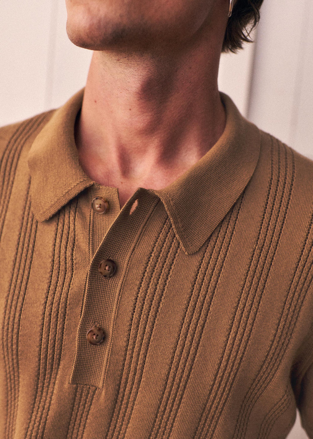 Polo Maille Rio - Camel