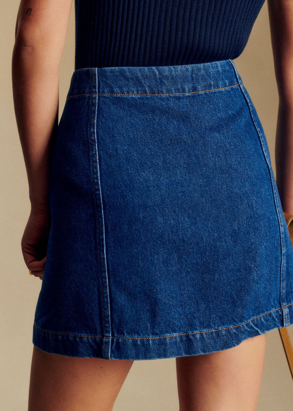 Jupe Nehir - Bleu Denim