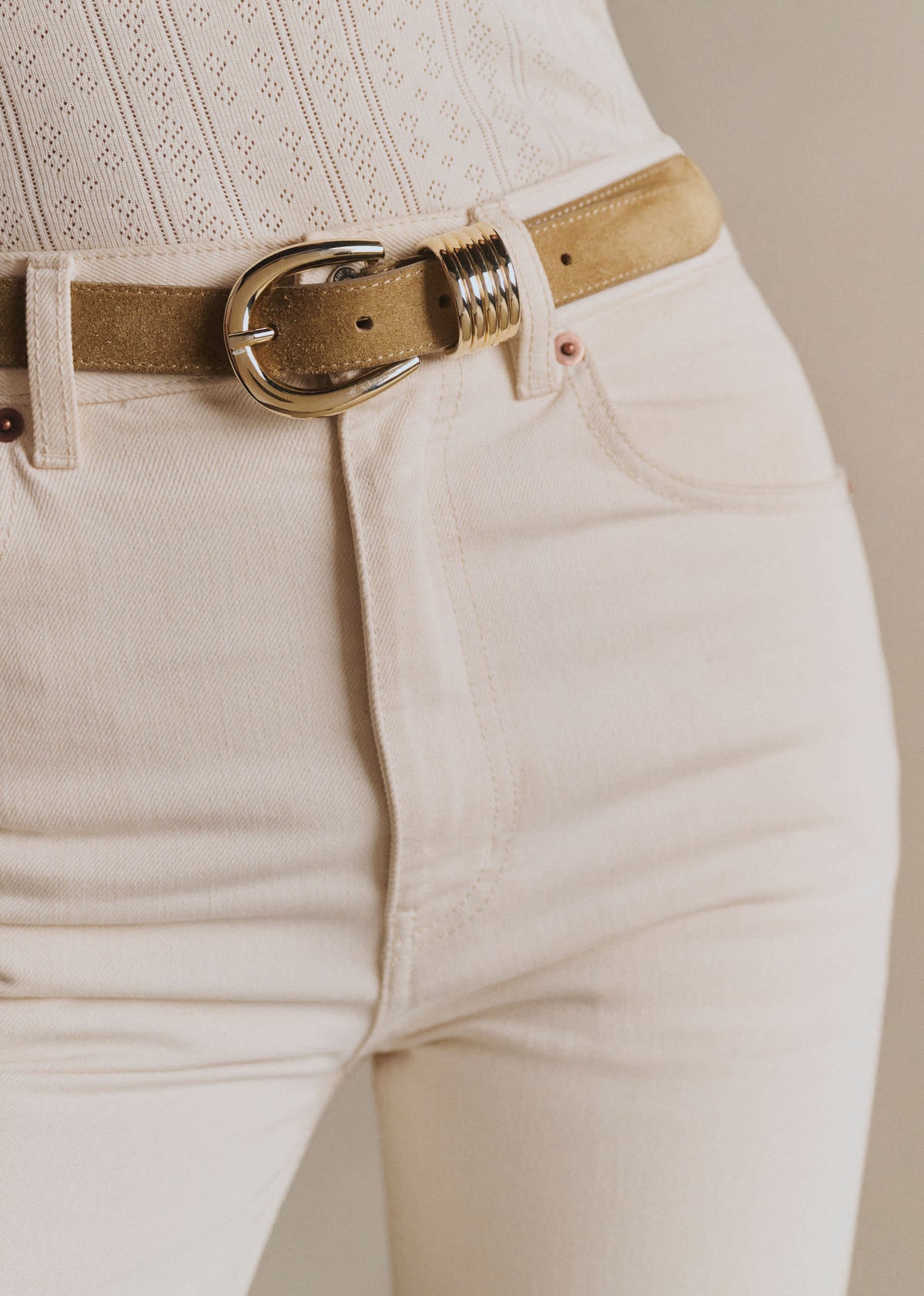 Ceinture Rosie - Taupe
