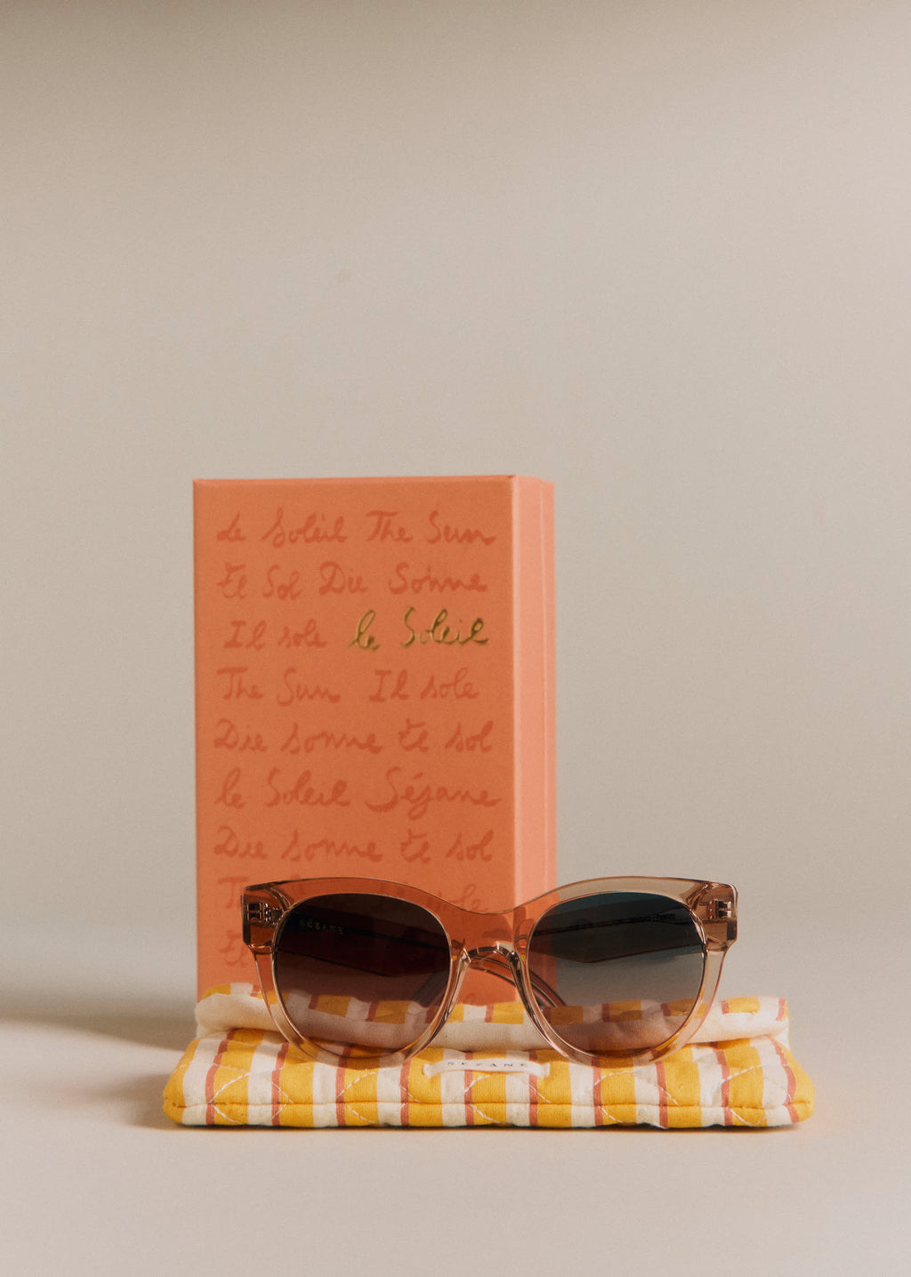 Lunettes de soleil Chiara - Rose
