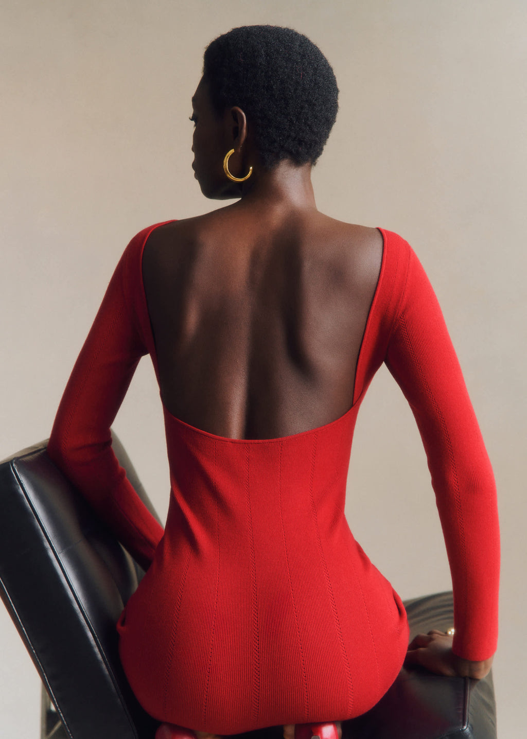 Robe Livie - Rouge Foncé