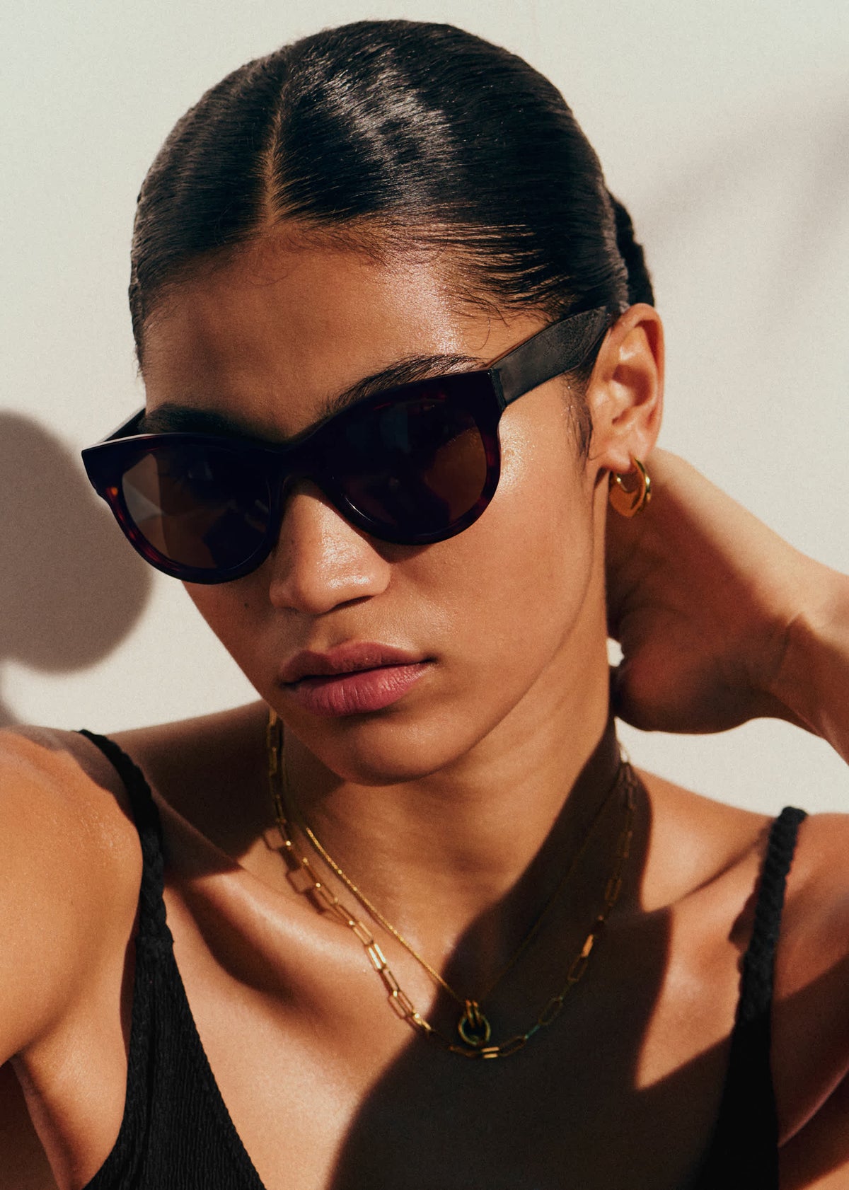 Lunettes de soleil Chiara - Ecaille