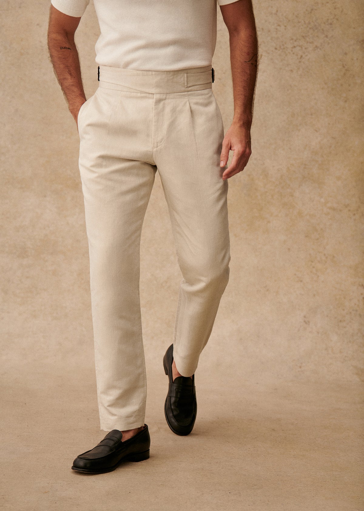 Pantalon Terence - Beige Clair