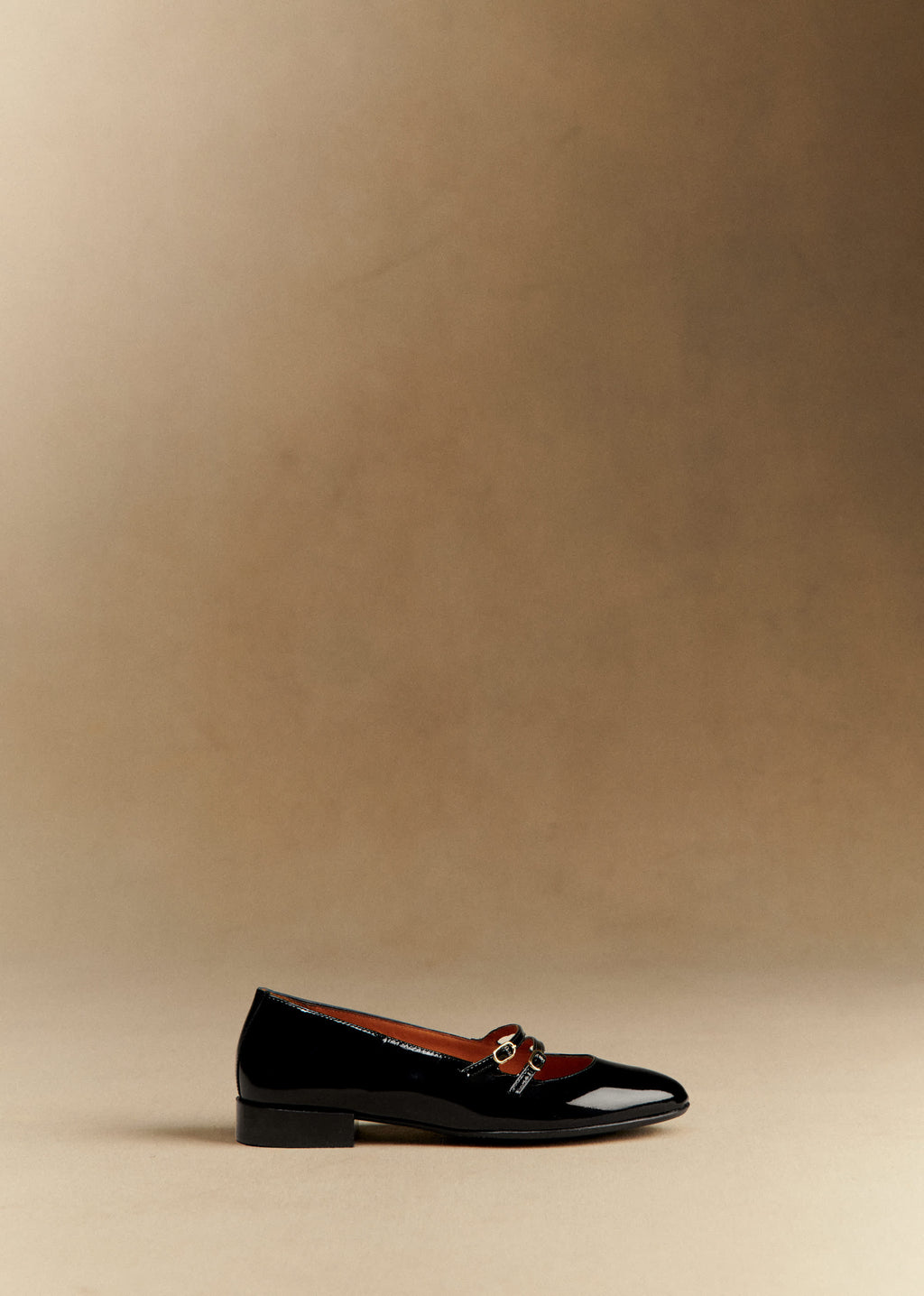Ballerines Low Ninon - Noir Vernis