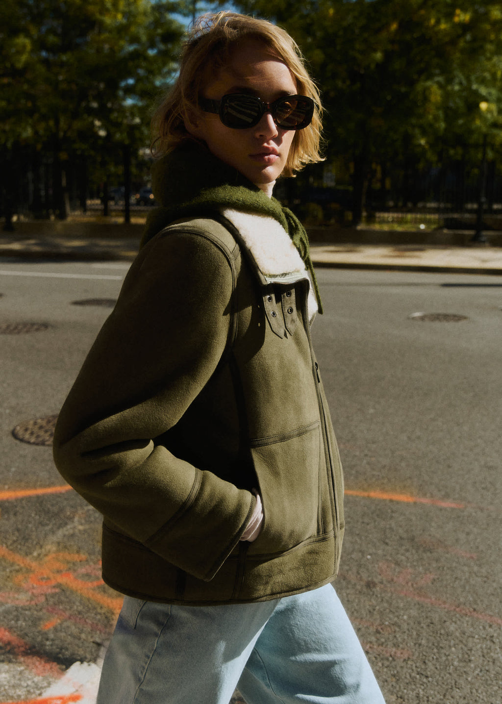 Manteau Calixte - Kaki