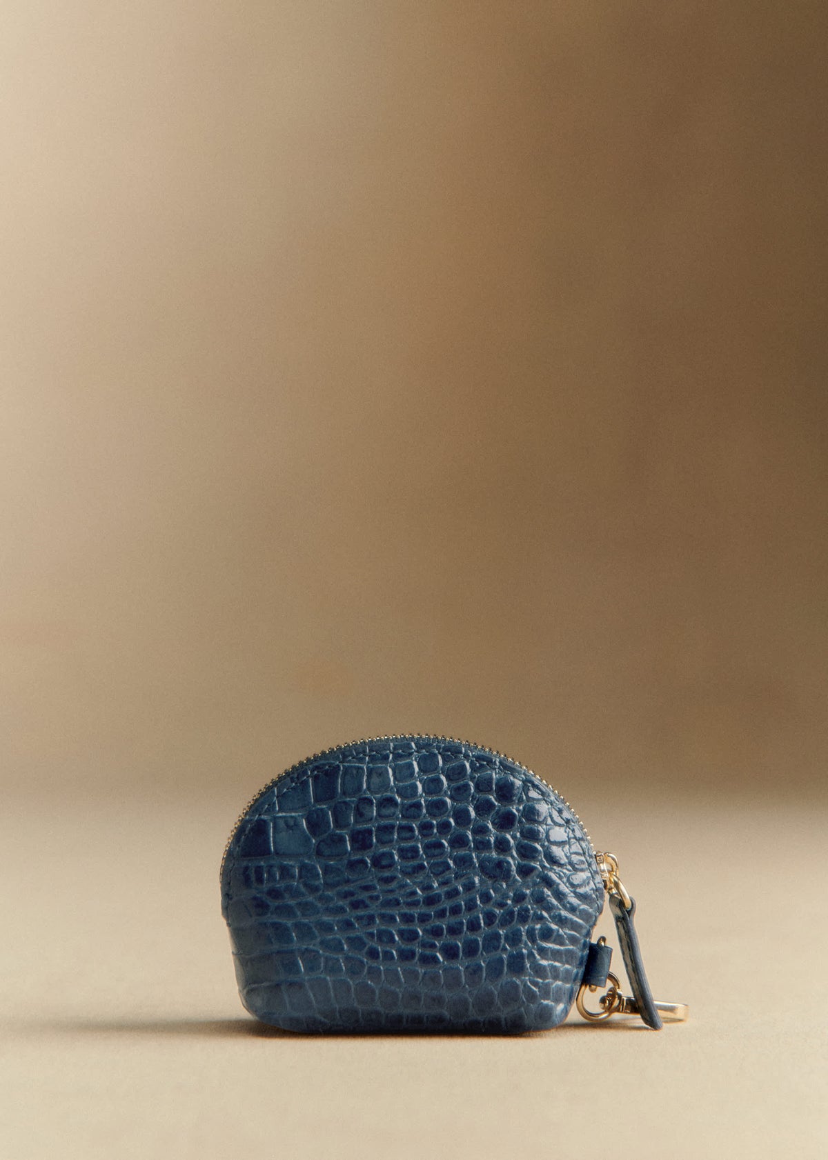 Porte-clés Sacha - Denim Croco