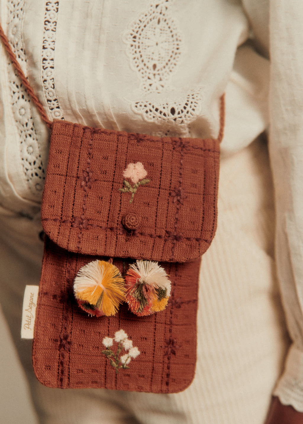 Sac - Broderie Herbier