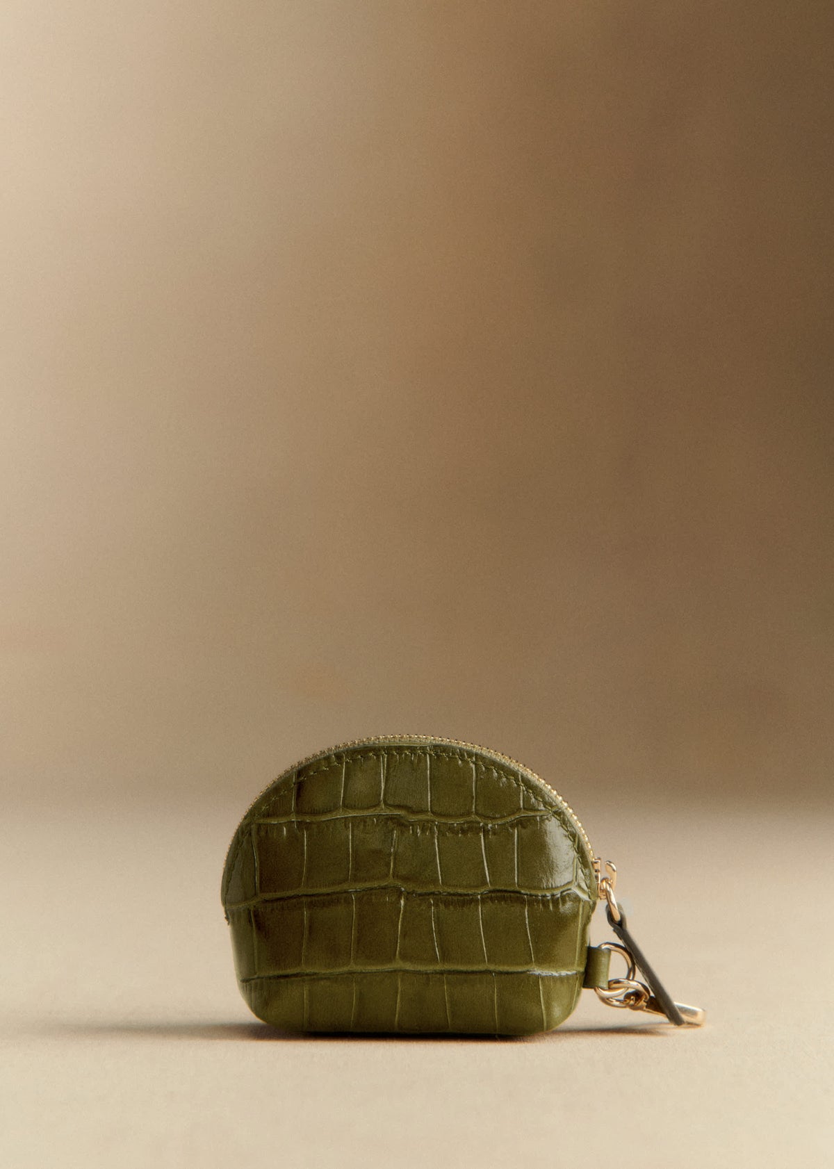 Porte-clés Sacha - Pistache Croco