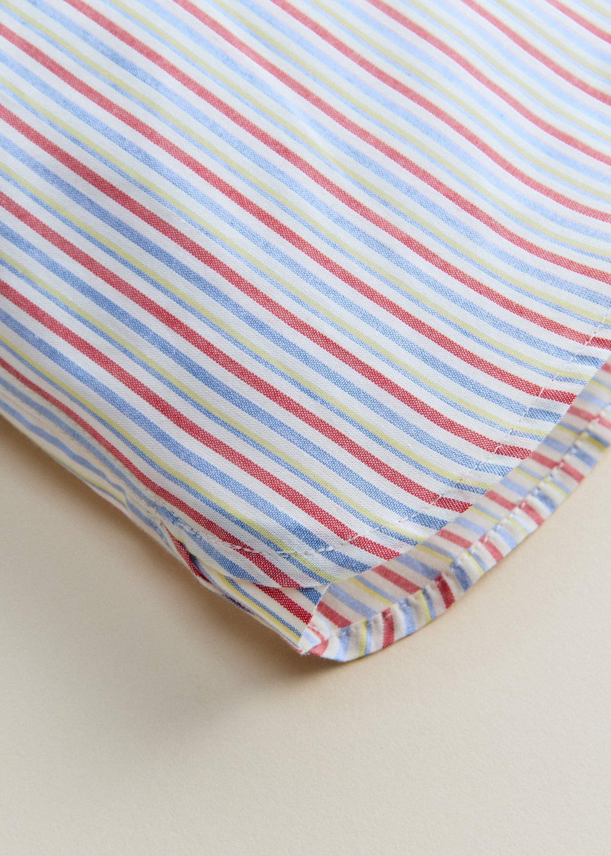 Chemise Benicio - Rayure Rouge Bleu Jaune
