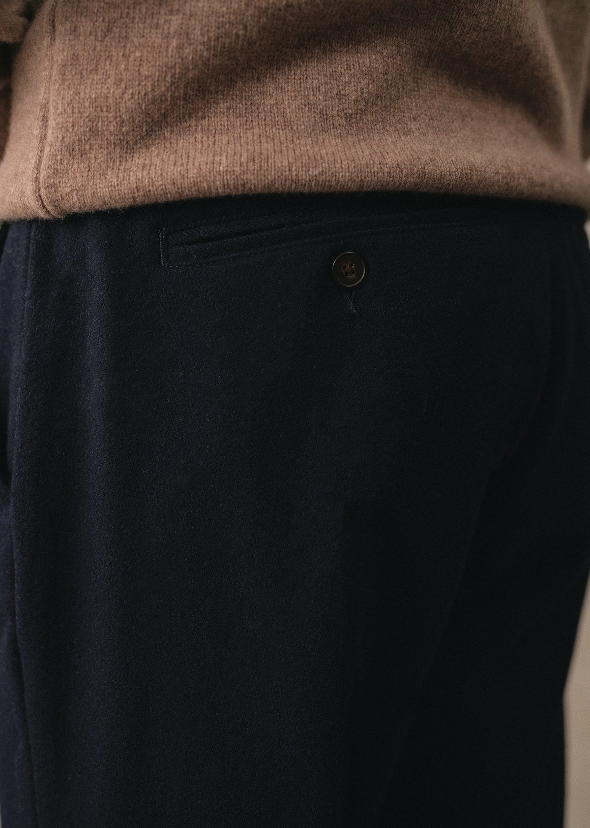 Pantalon Bergame - Marine Foncé