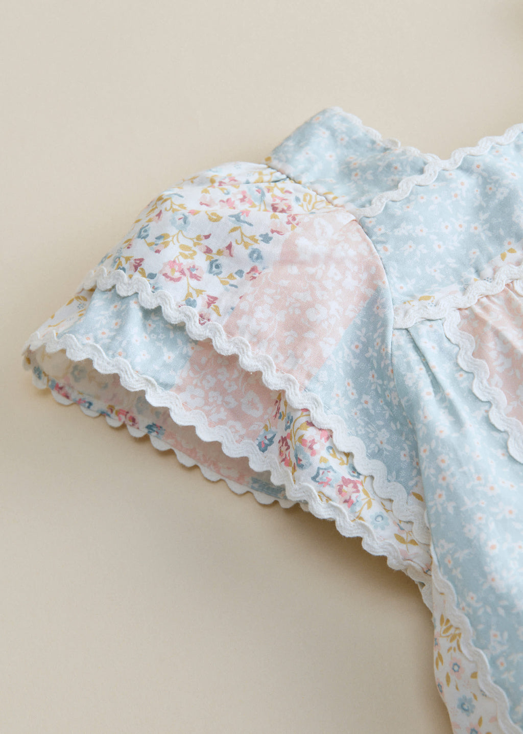 Blouse Eugenie - Patchwork Petites Fleurs