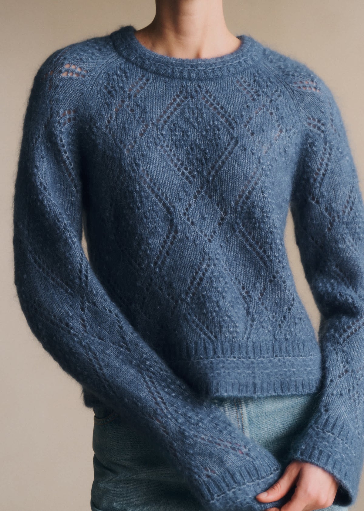 Pull Louna - Bleu Jean