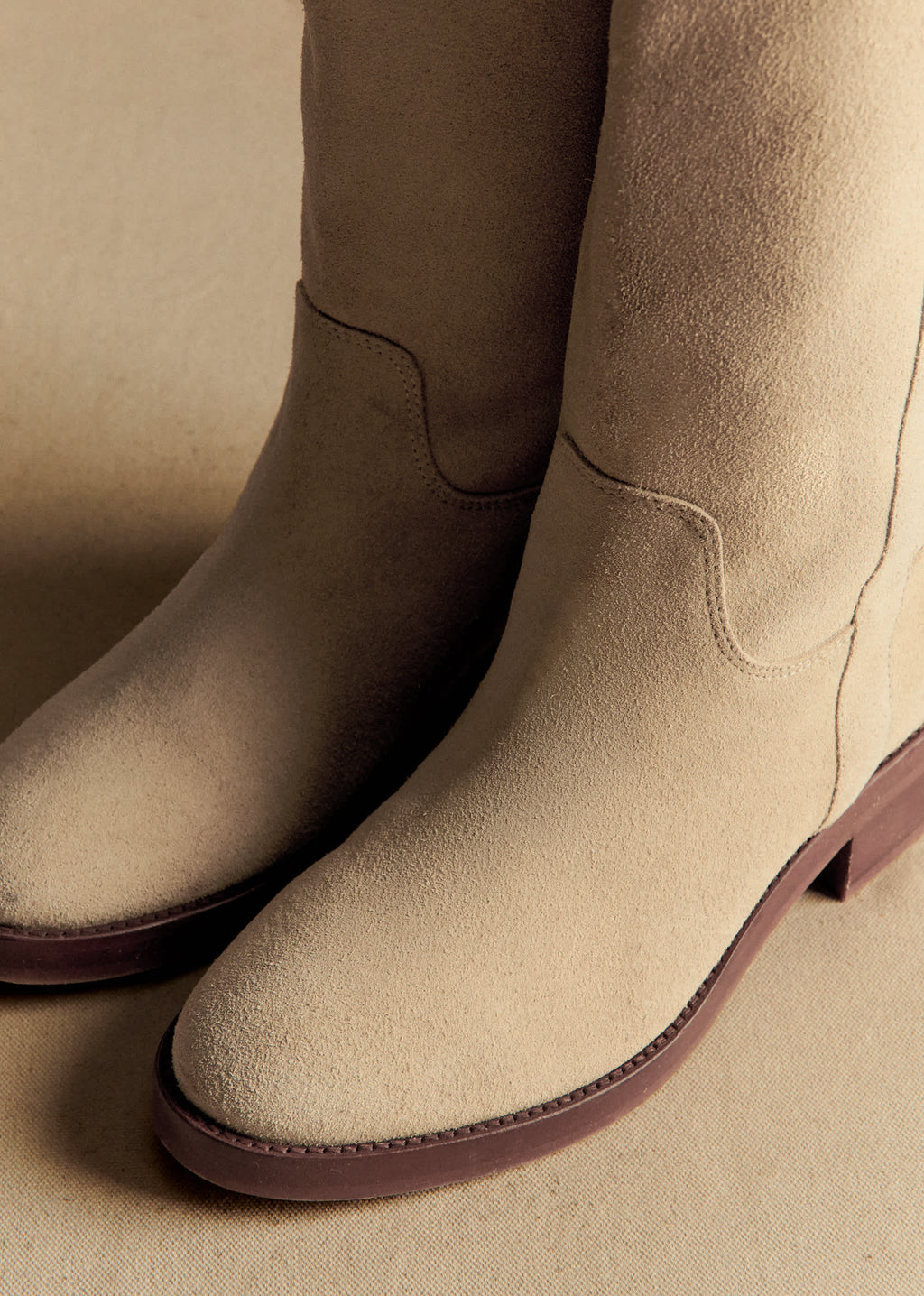 Bottes Low Bridget - Mastic