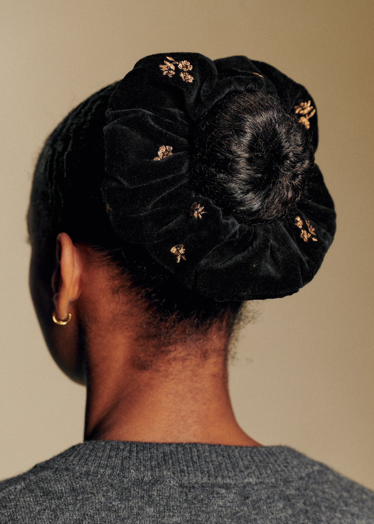 Chouchou - Broderie Fleurs