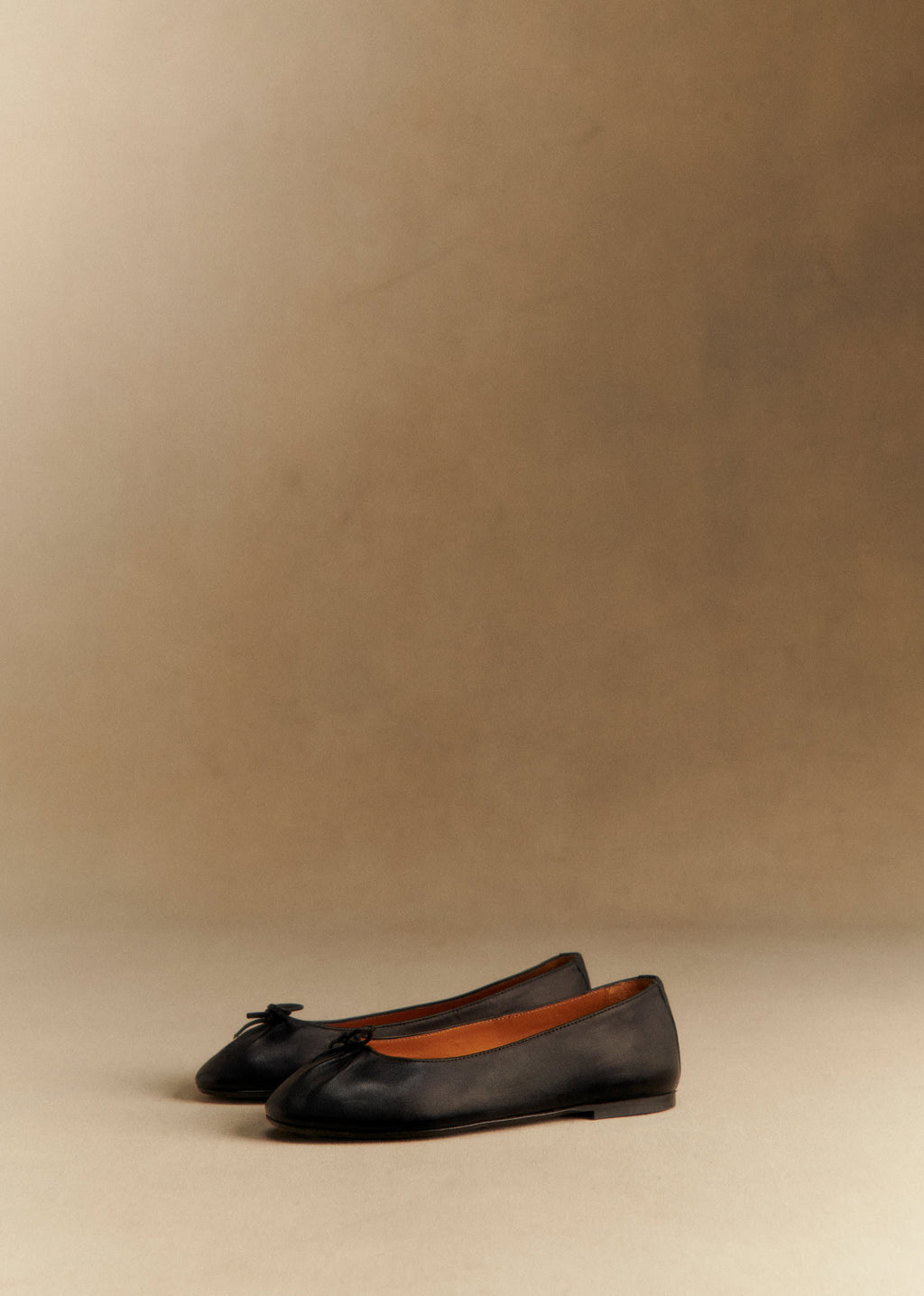 Ballerines Low Agathe - Noir Lisse