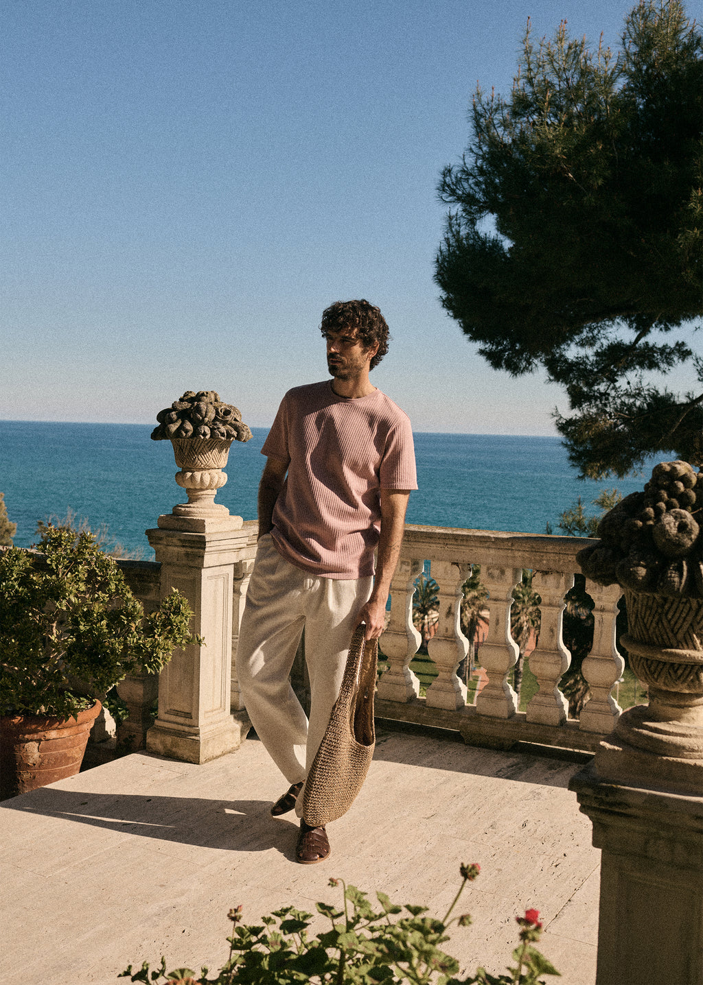 T-Shirt Celan - Vieux Rose