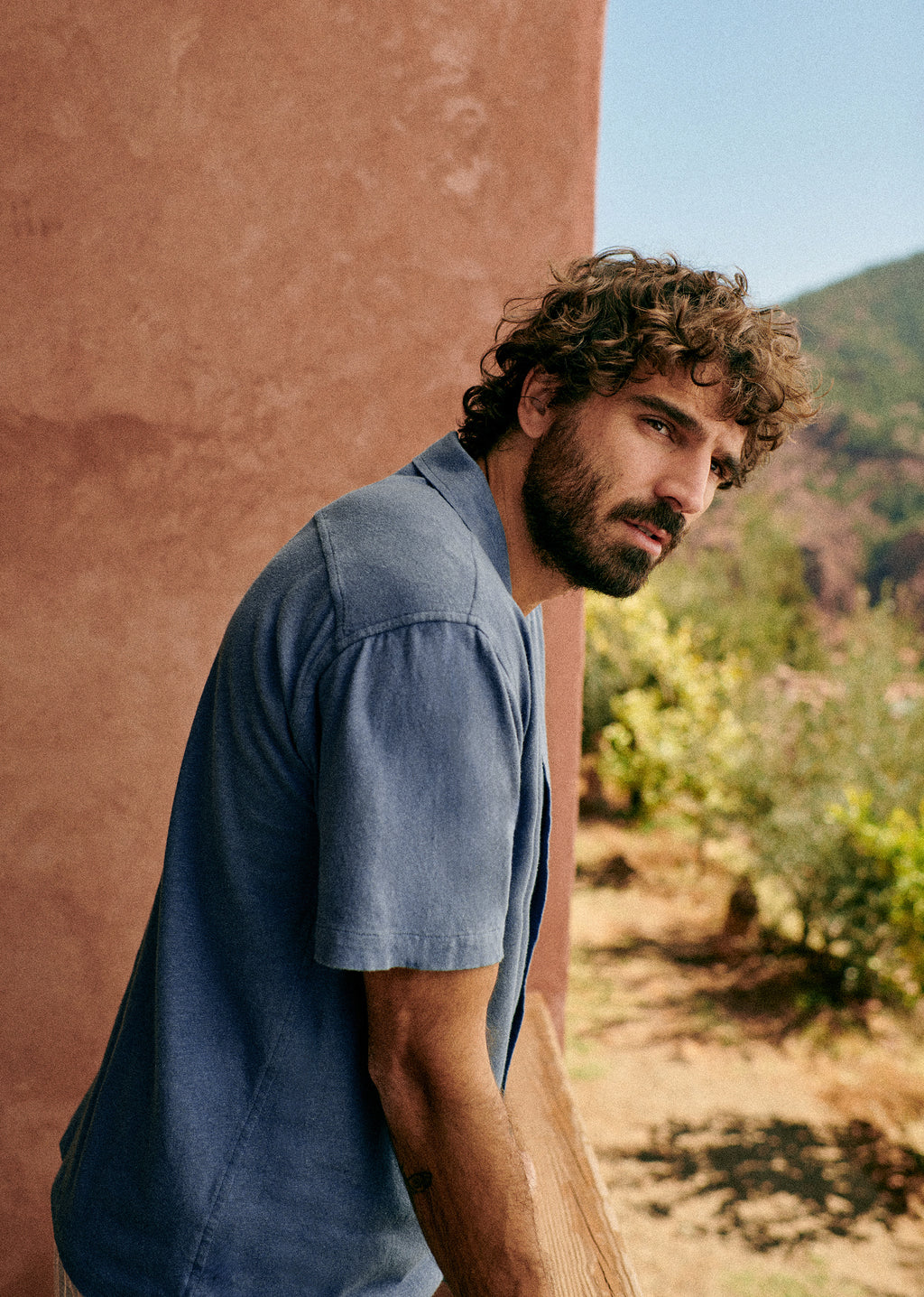 Chemise Martin - Bleu Acier