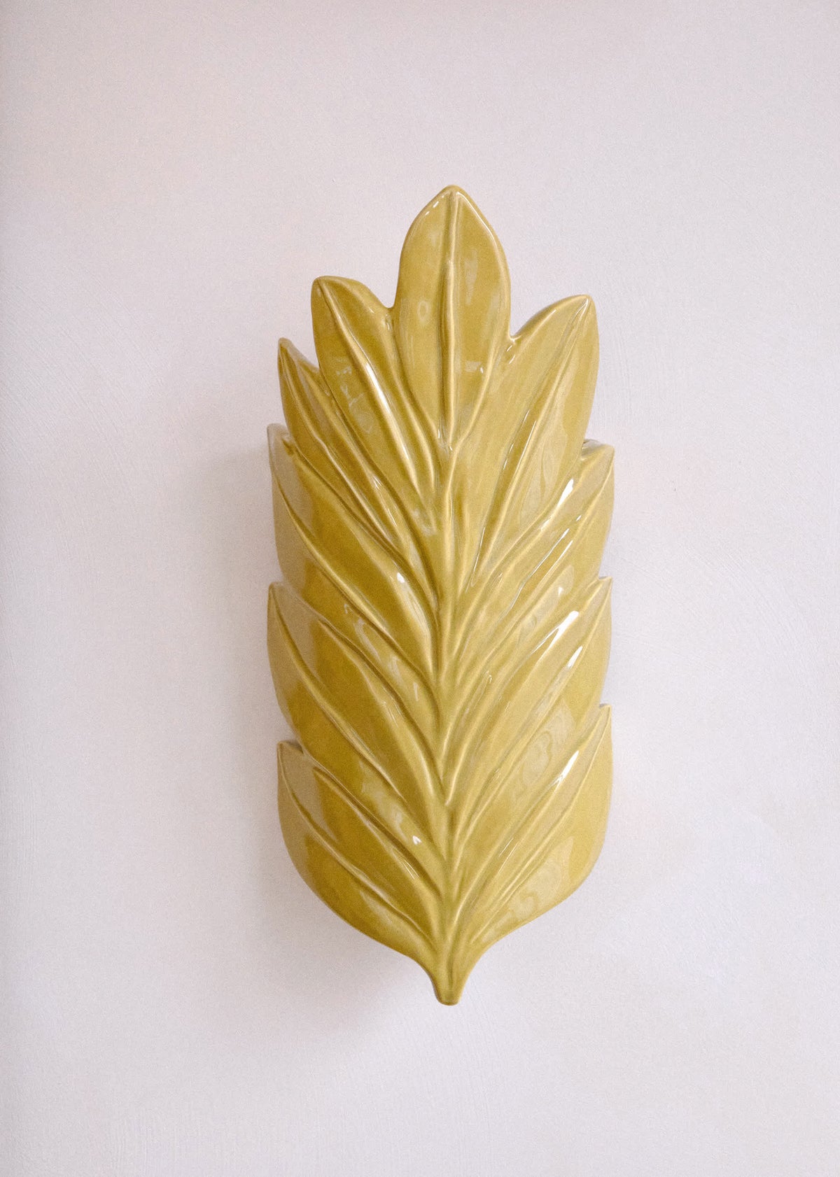 Applique Primavera par François Bazin - Vert Olive