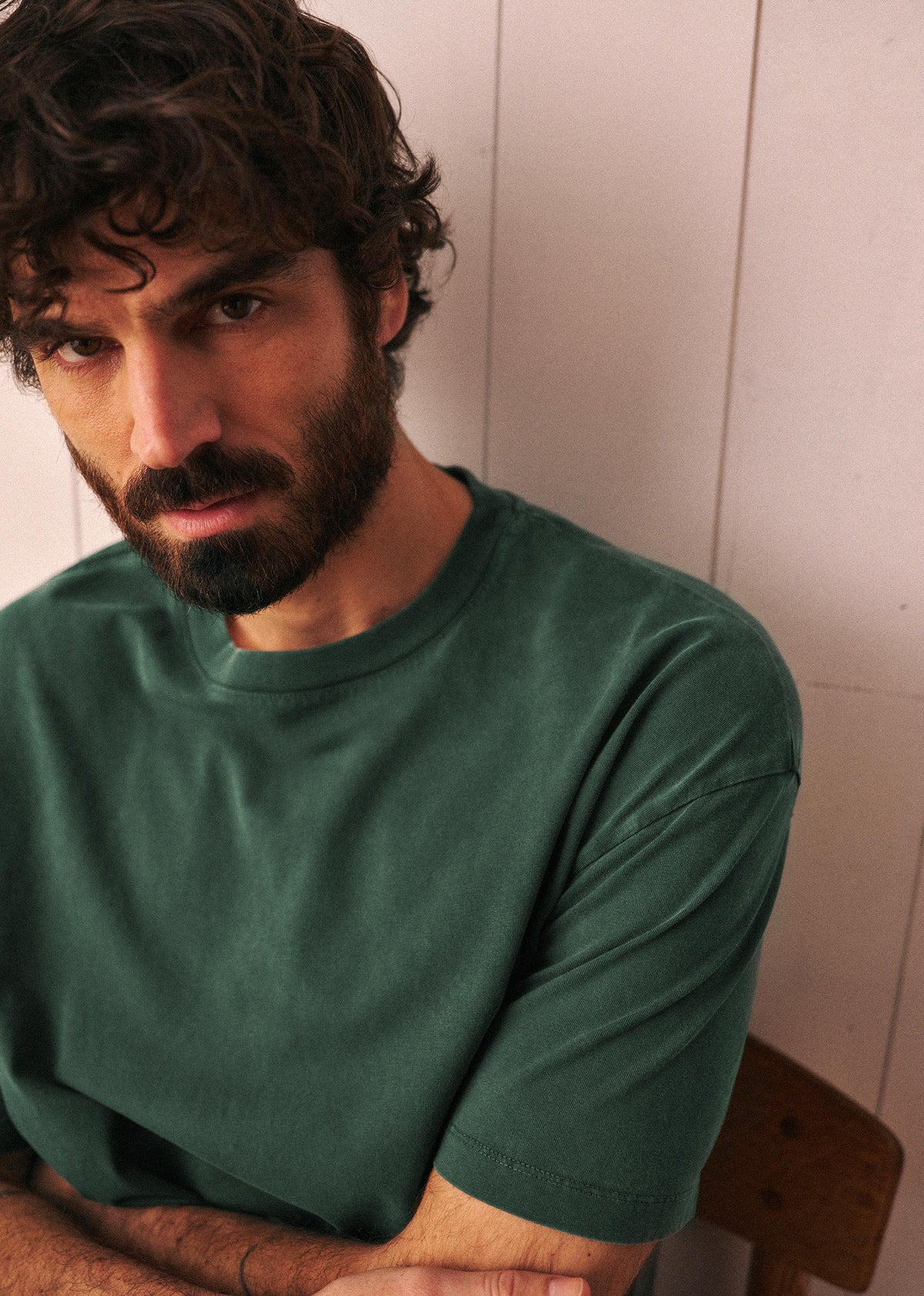 T-Shirt Mardel - Vert Sapin Délavé