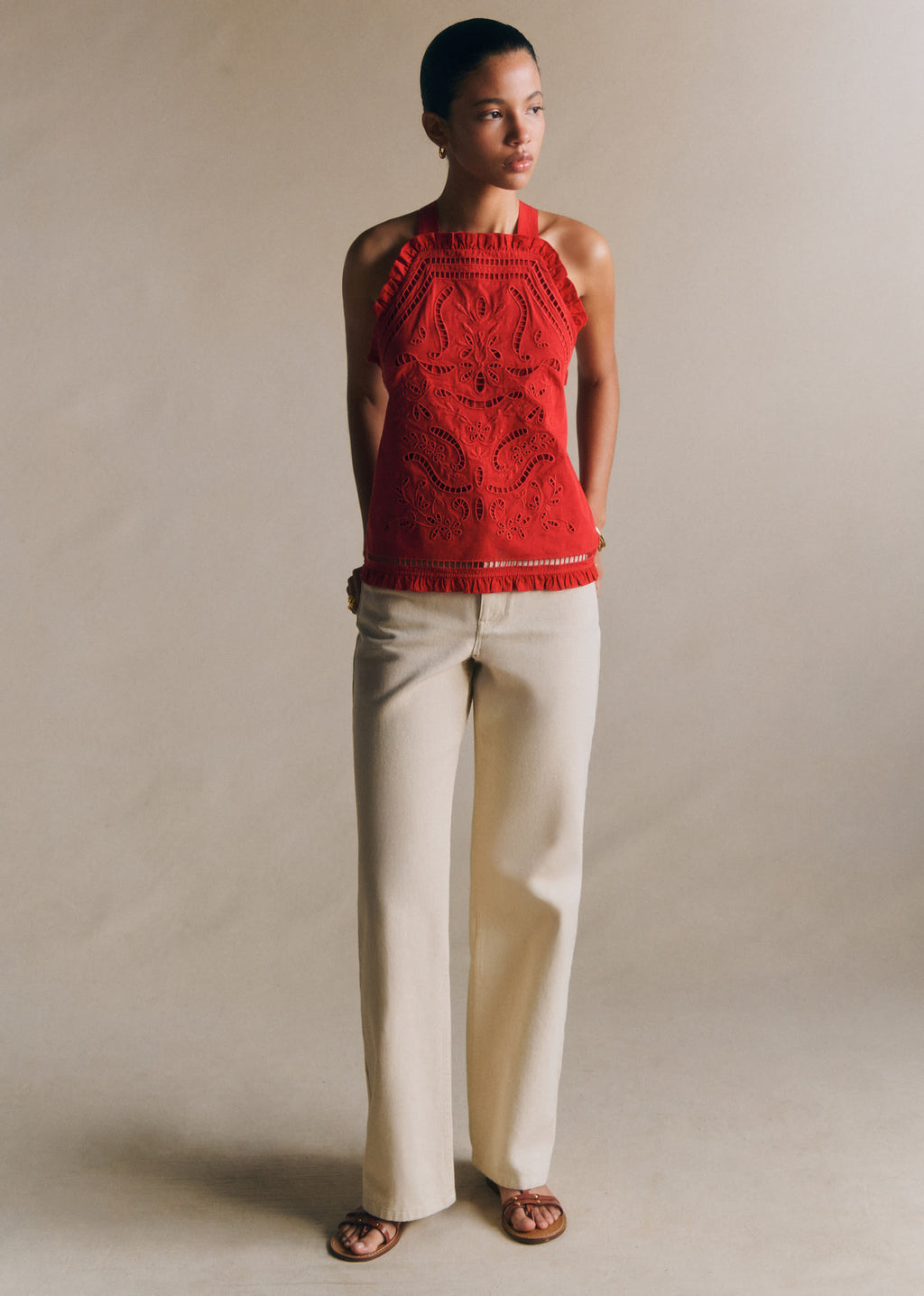 Top Janice - Rouge