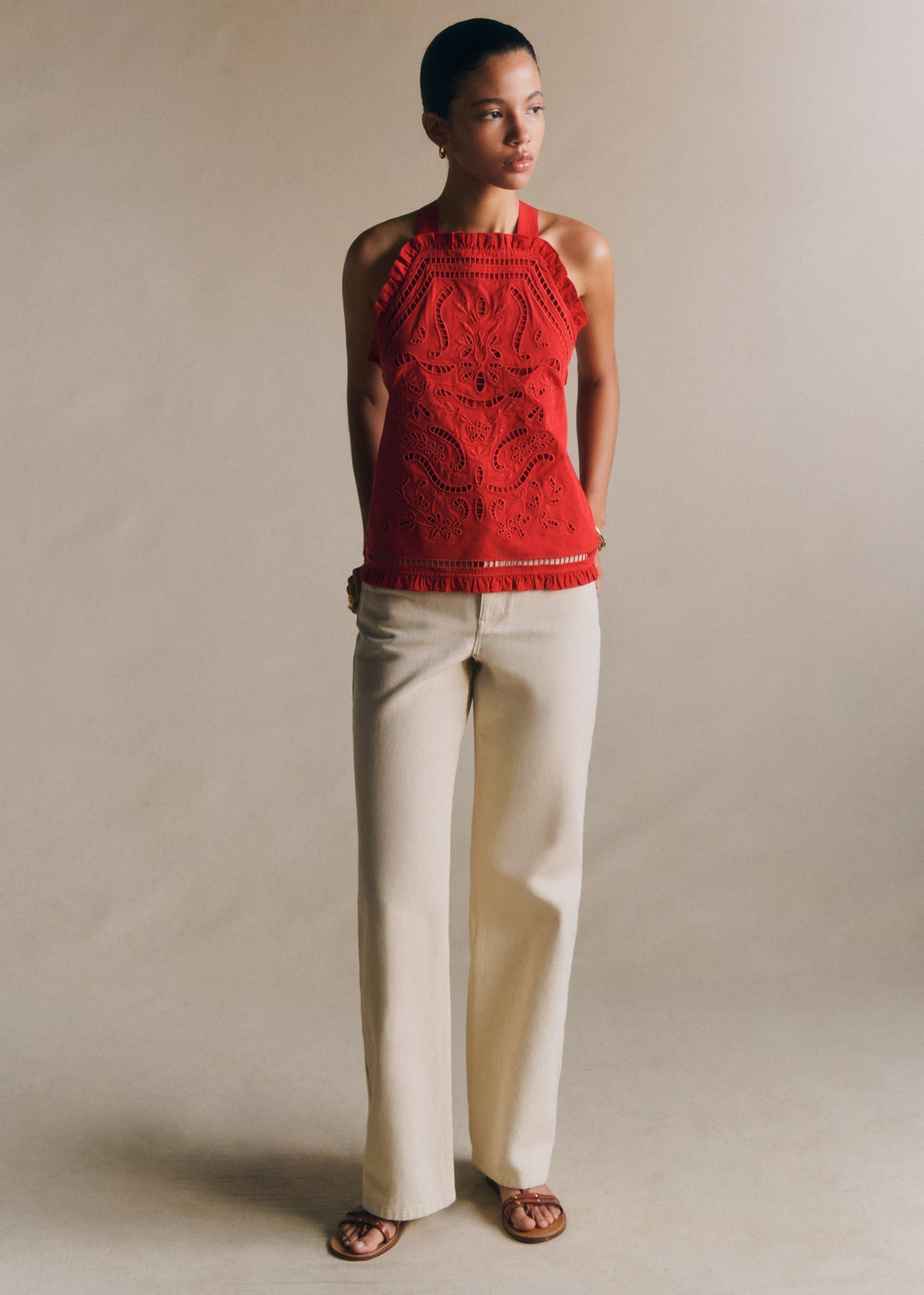 Top Janice - Rouge