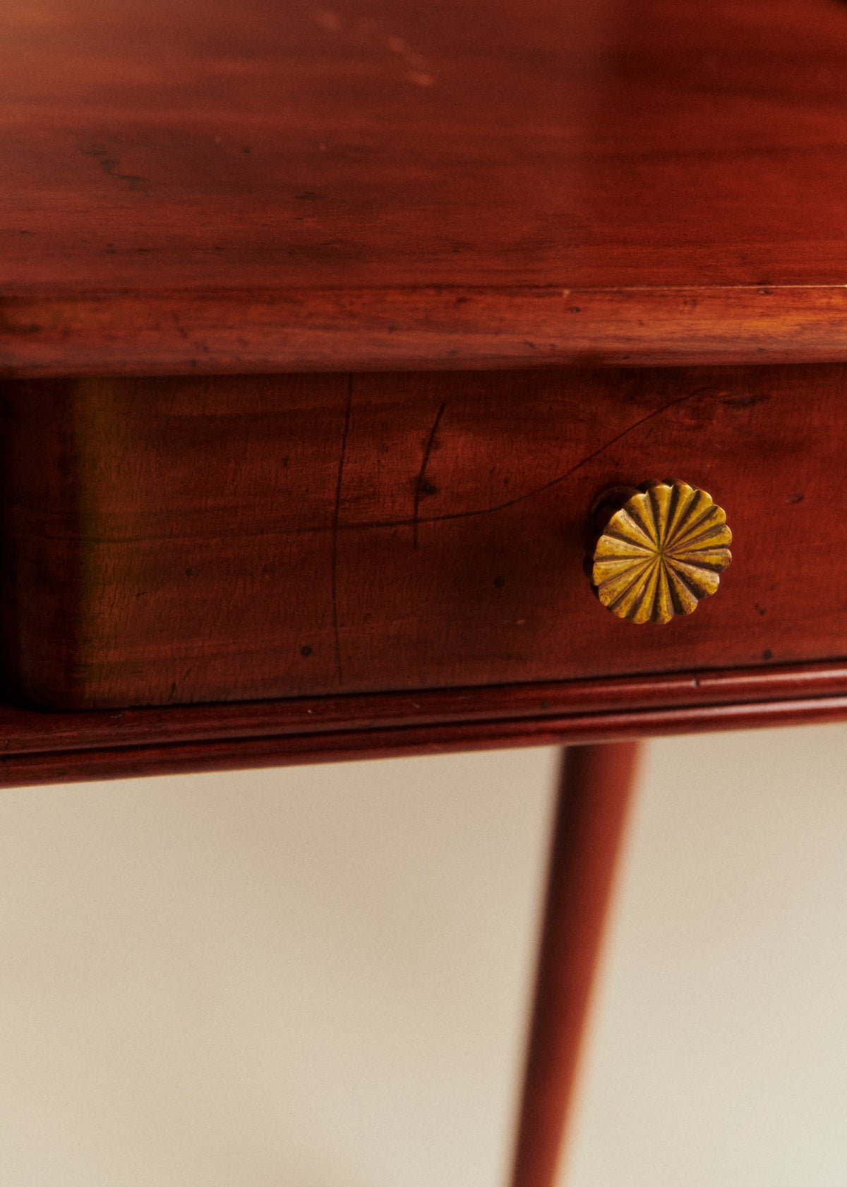 Console à tiroirs vintage en bois - Bois