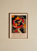Affiche Galerie Fricker, Calmettes, 1956 - 51 x 70,5cm