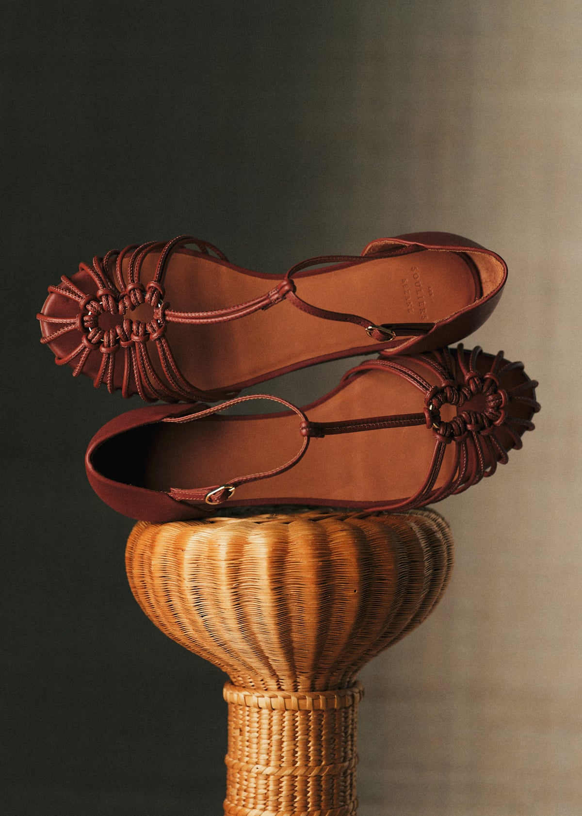 Sandales Low Mira - Cuir Naturel