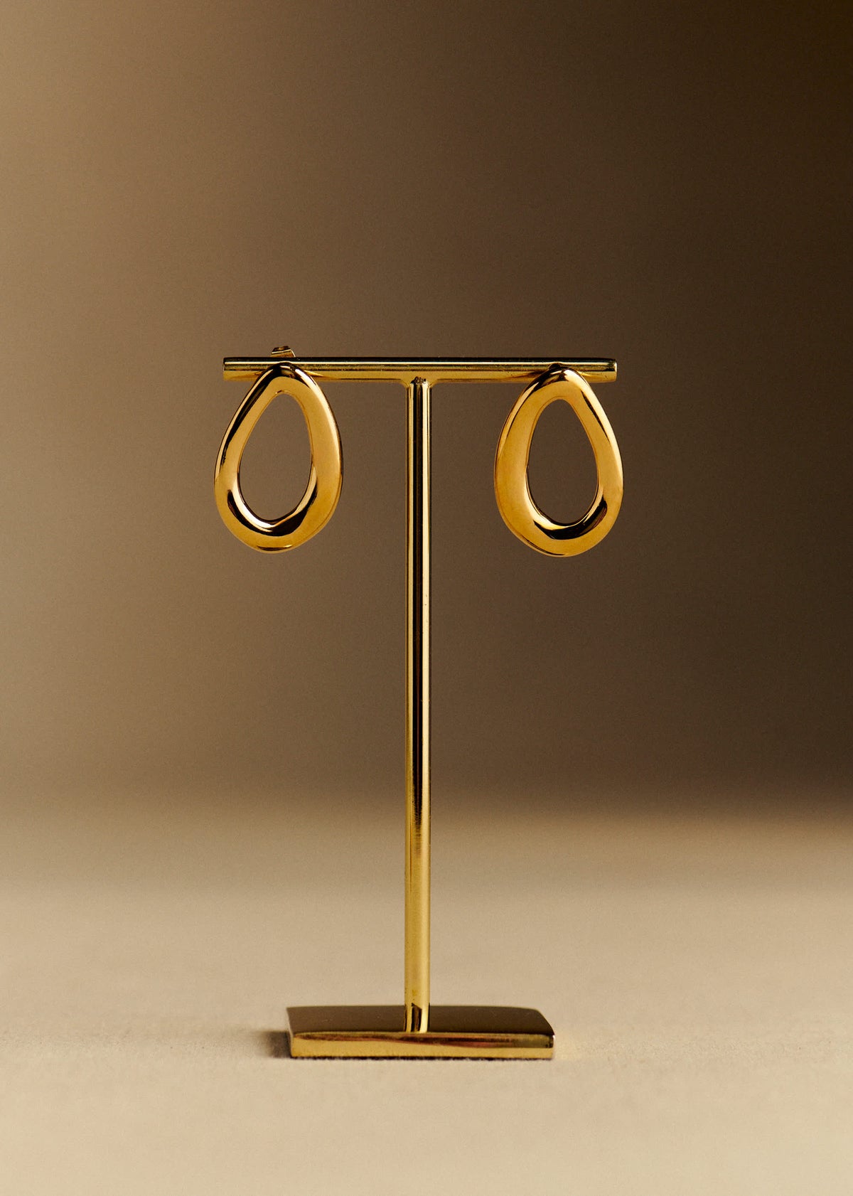 Boucles d'oreilles Lou - Doré