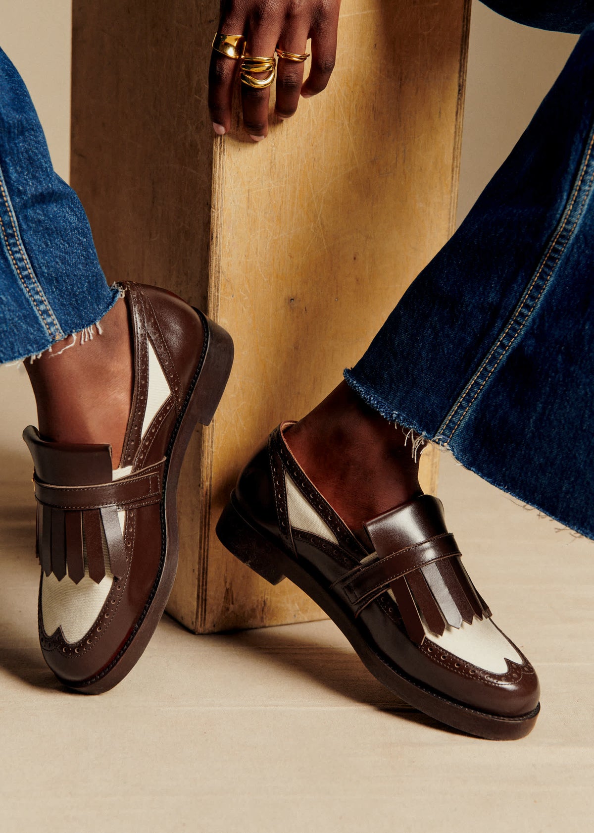 Mocassins Low Sallie - Choco Multi