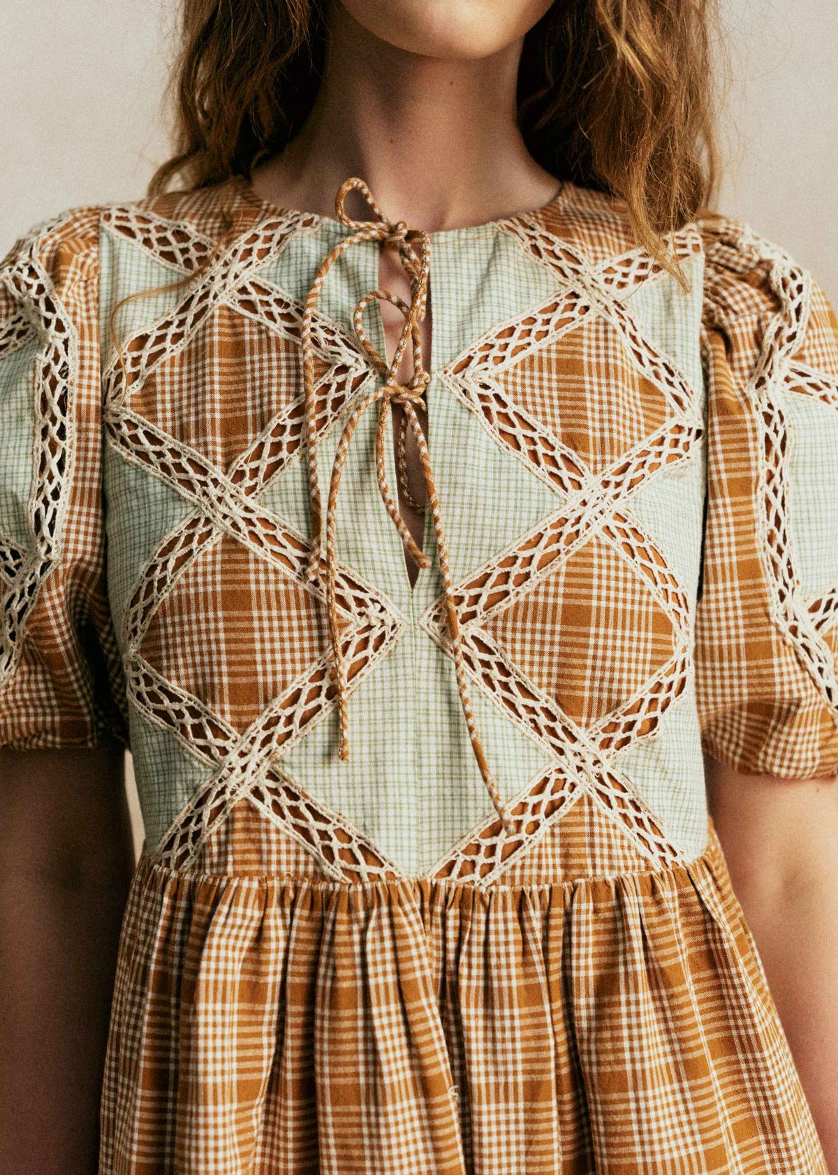 Robe Carina - Patchwork Montagne