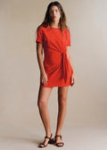 Robe Pippa courte - Corail
