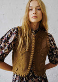 Gilet Nate - Sézane X Sea NY - Mordoré