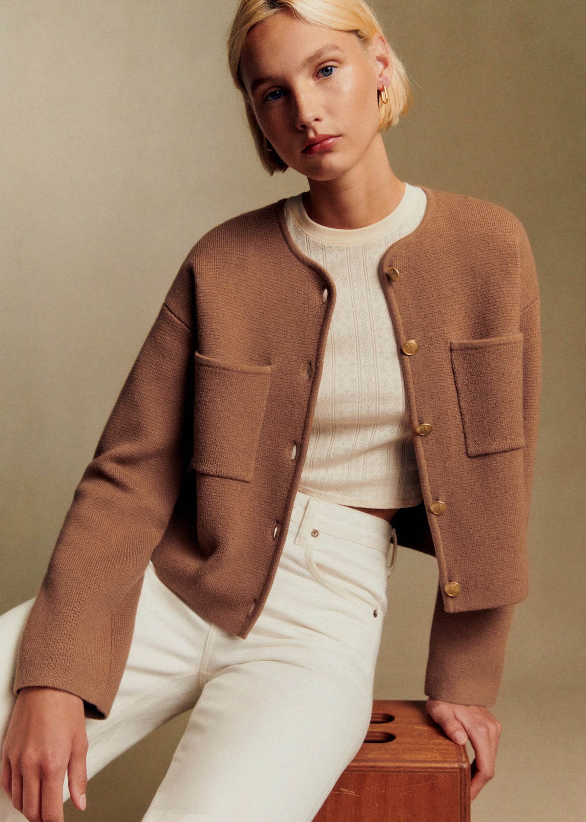 Veste Jules - Camel