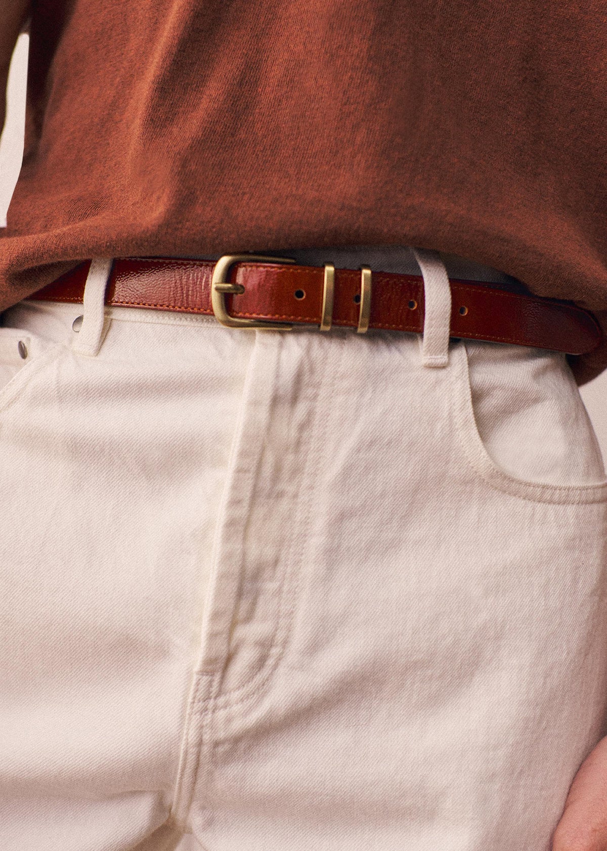 Ceinture Ali - Acajou