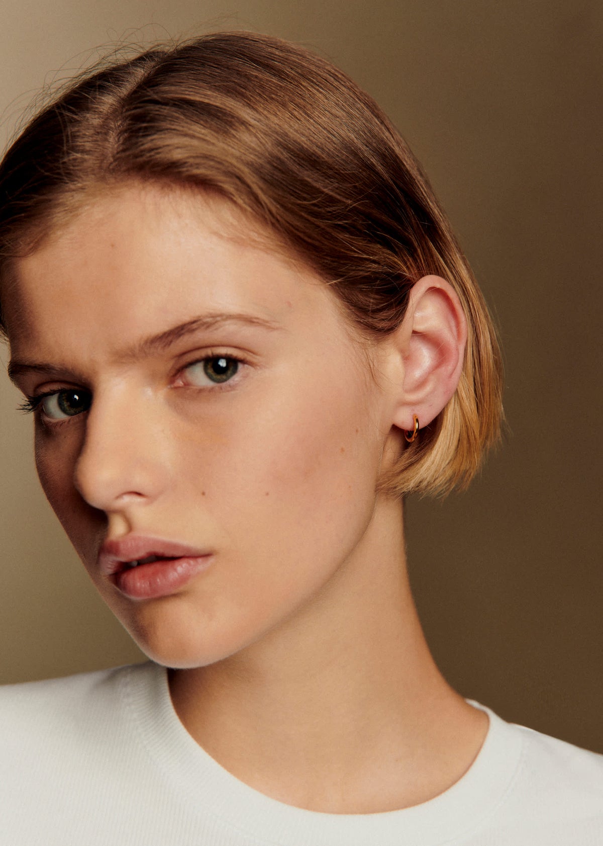 Petits Anneaux Eva - Doré