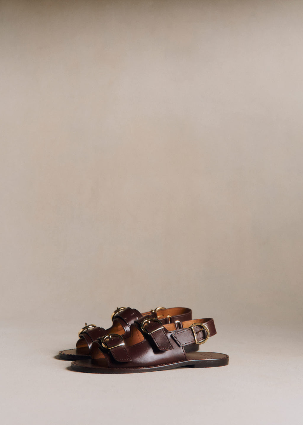 Sandales Low Maia - Chocolat Glacé