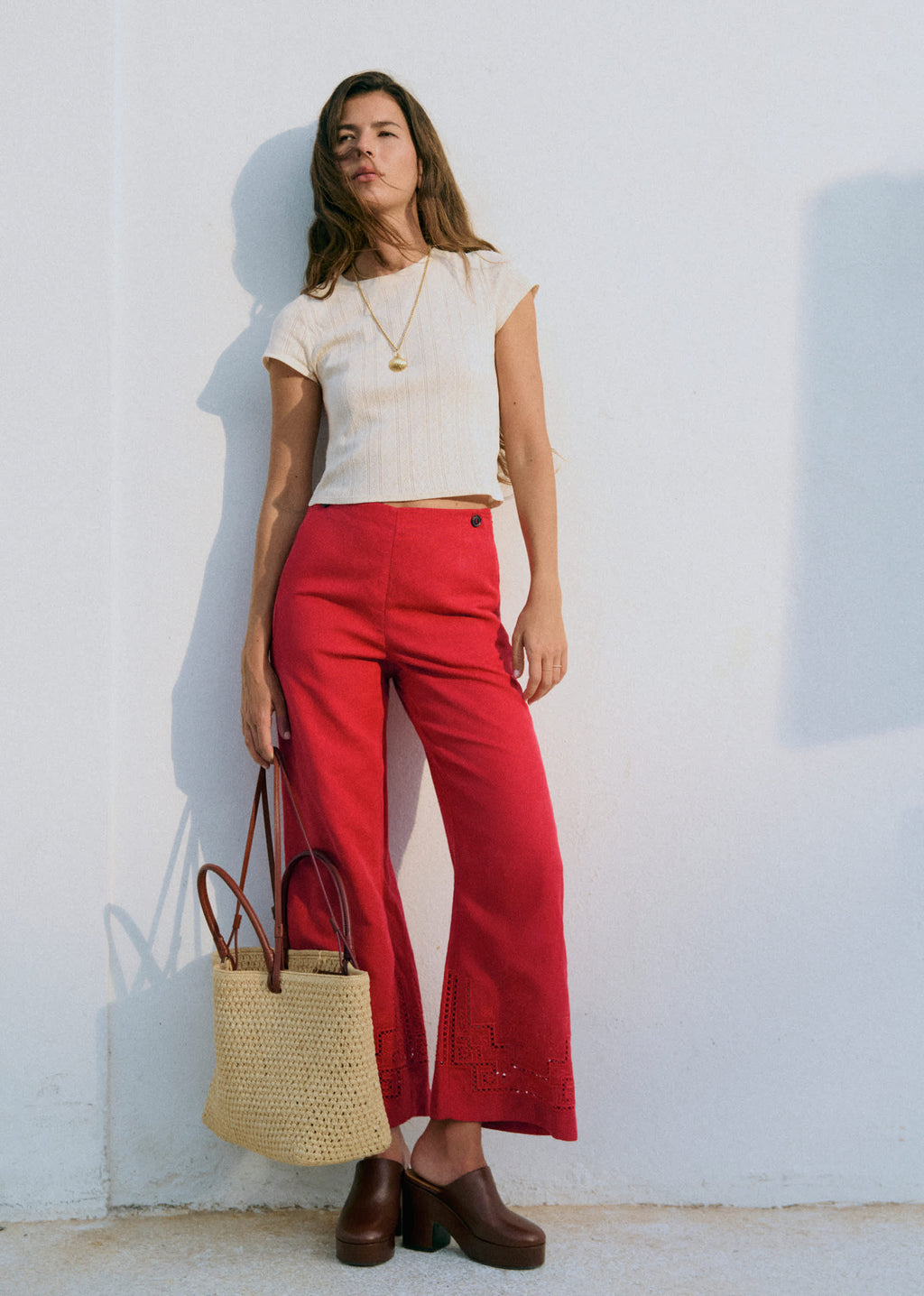 Mules high Callie - Moka Vintage