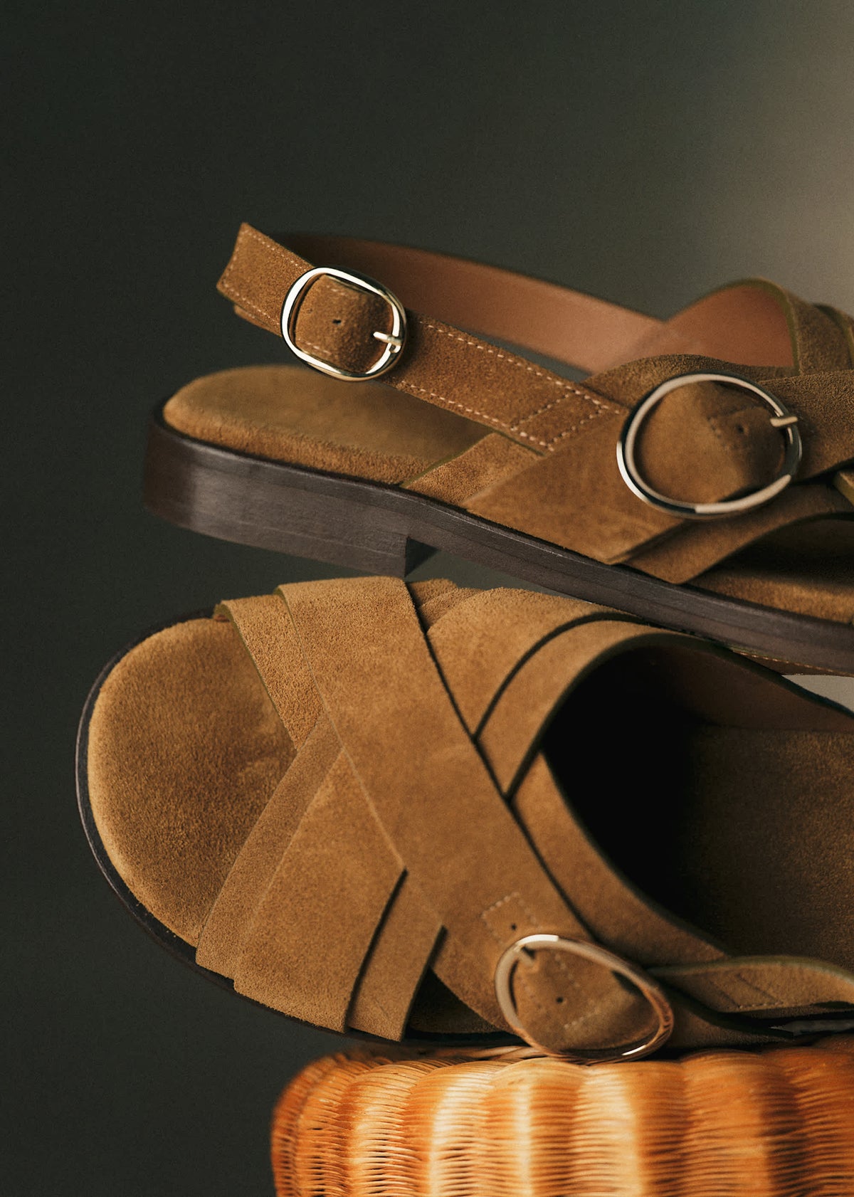 Sandales low Blandine - Taupe