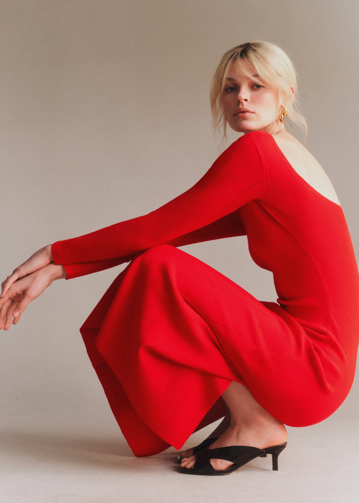 Robe Rime - Rouge