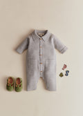Combinaison Maille Bettino - Gris Chiné