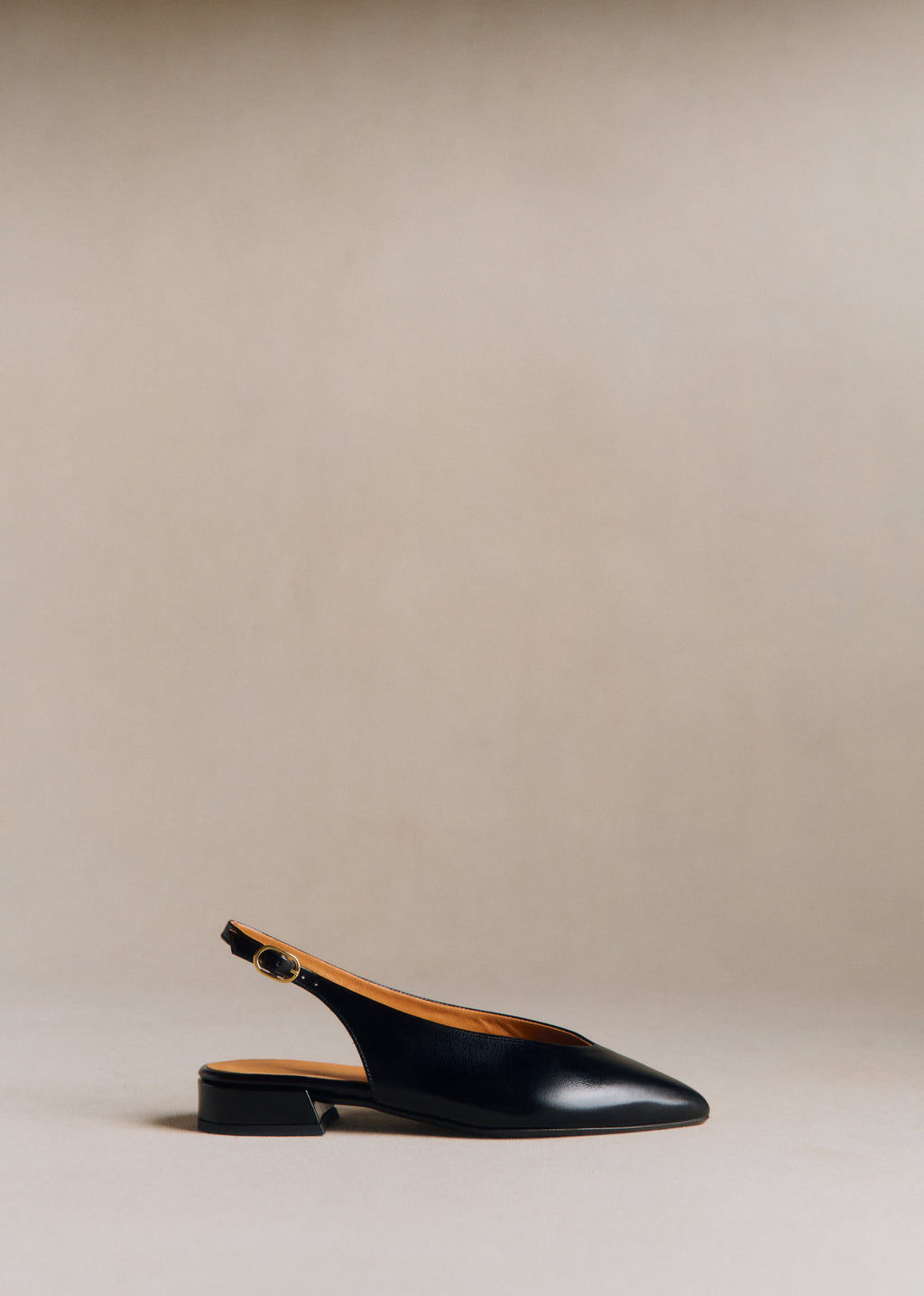 Ballerines Low Suzanne - Noir Vintage