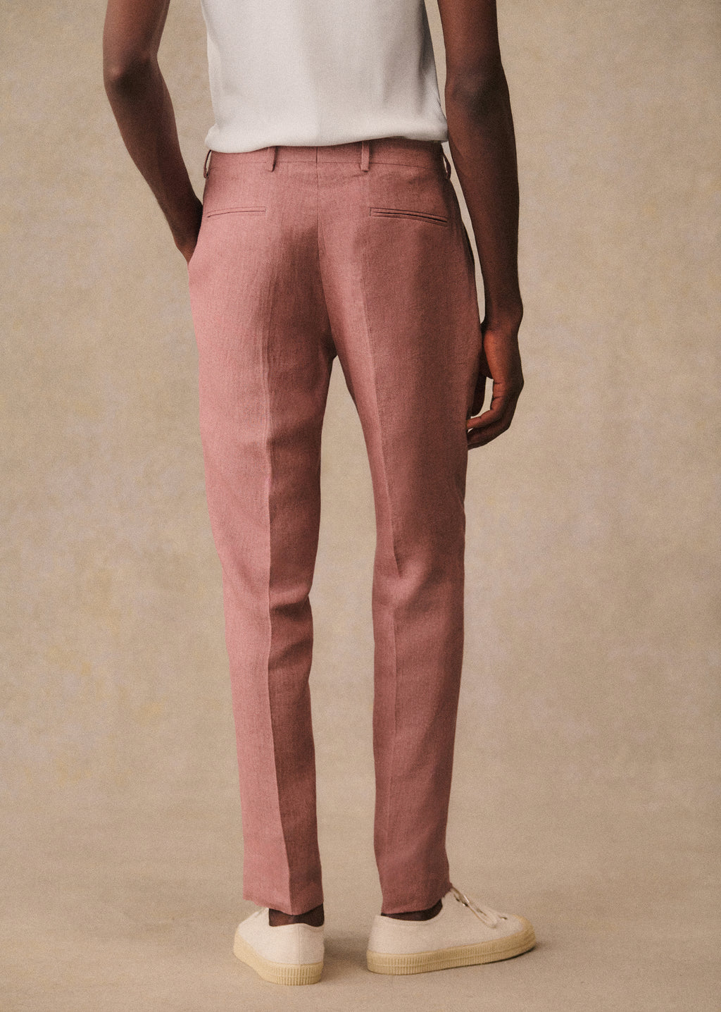 Pantalon Deon - Rose Chiné
