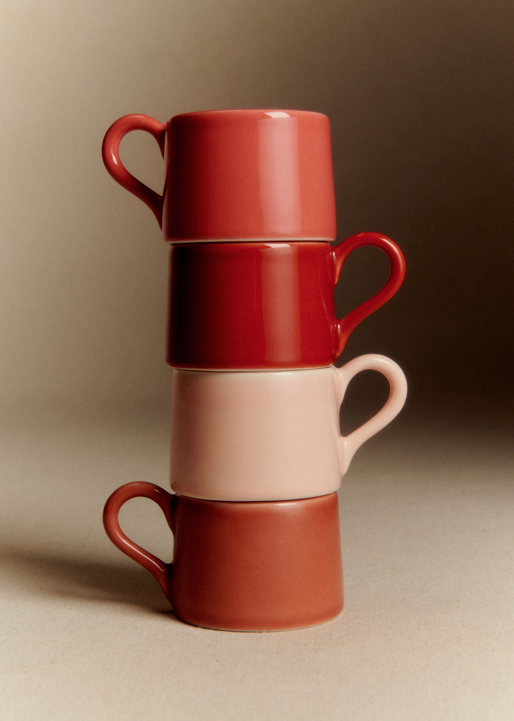Coffret de 4 tasses expresso - Rose