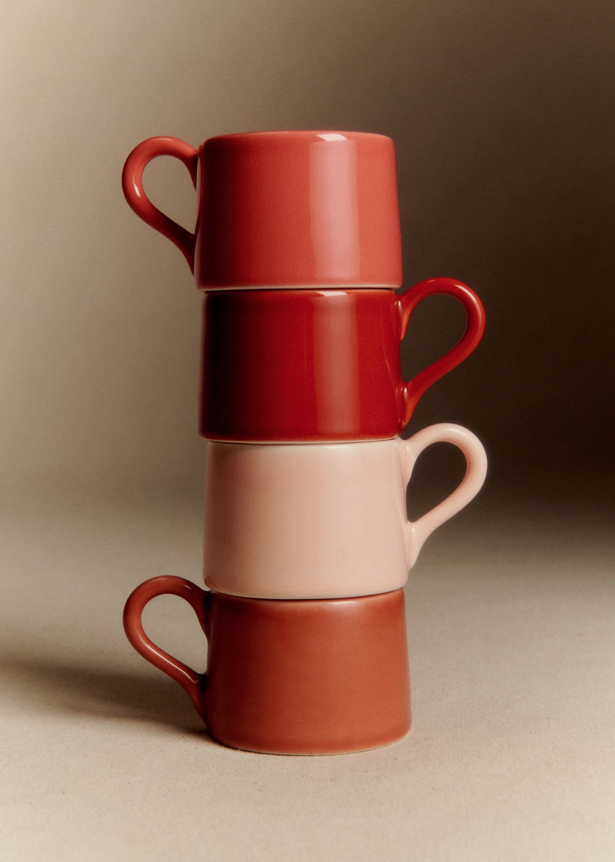 Coffret de 4 tasses expresso - Rose