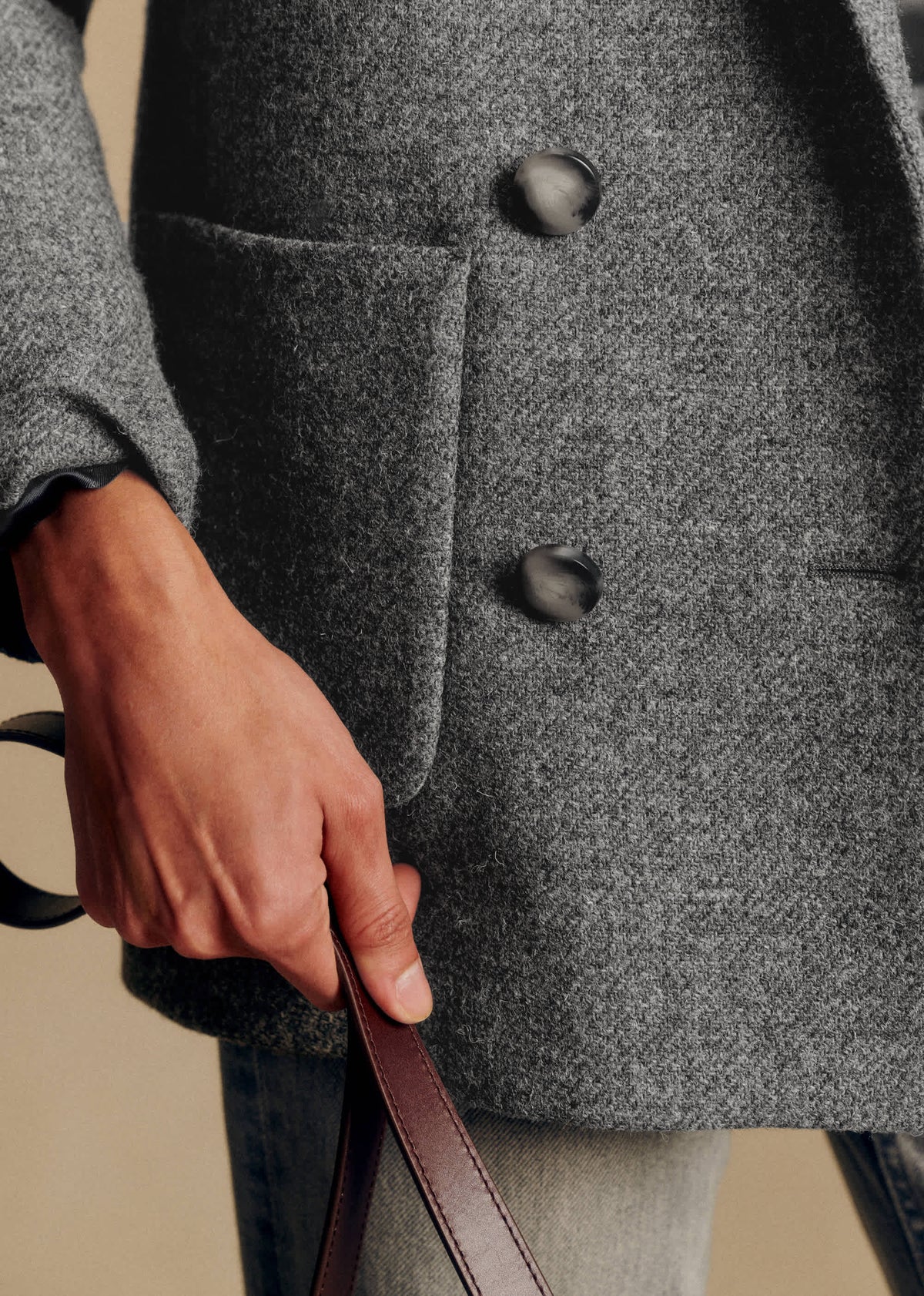 Veste Michele - Gris Chiné