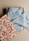 Coffret Bonnet et Echarpe - Bleu Ciel