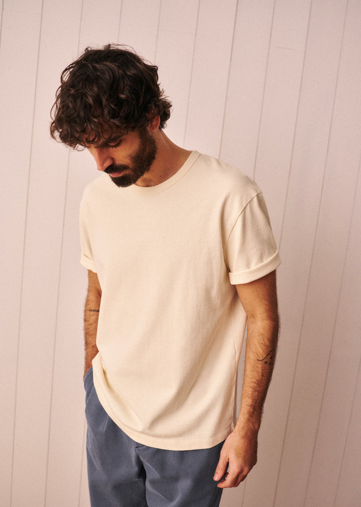 T-Shirt Oversize Drenil - Écru